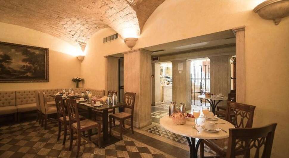 Ein Foto von den Einrichtungen im Hotel Donatello Rome