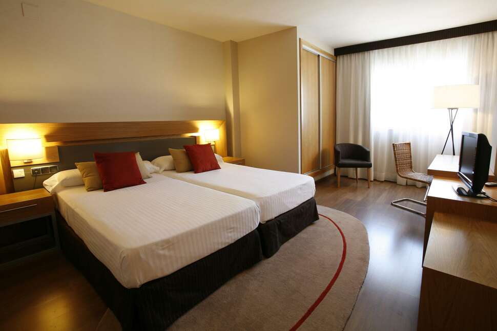 Een foto van een overzicht van Hotel Guadalmedina