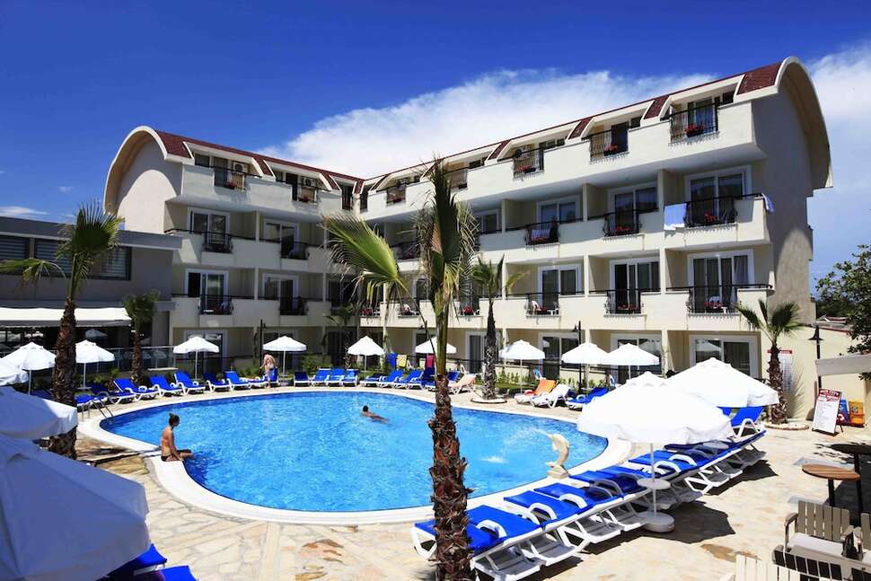 Een foto van een overzicht van Sun City Appartementen