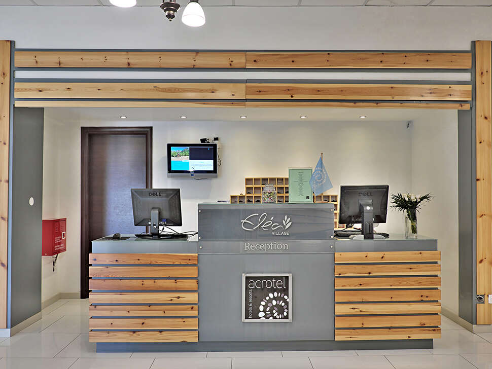 Een foto van het interieur van Acrotel Elea Beach