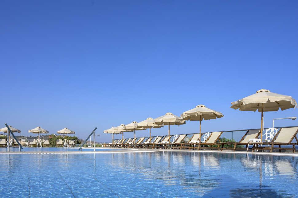 Ein Foto vom Pool im Royal Bay