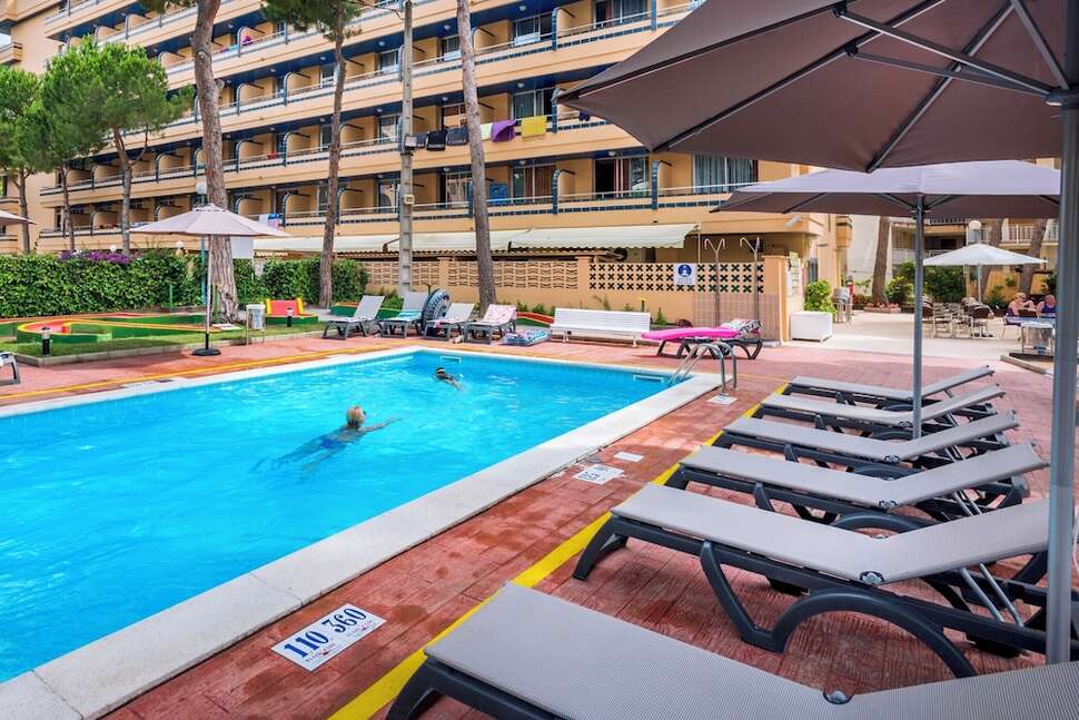 Ein Foto vom Pool im 4R Hotel Playa Park