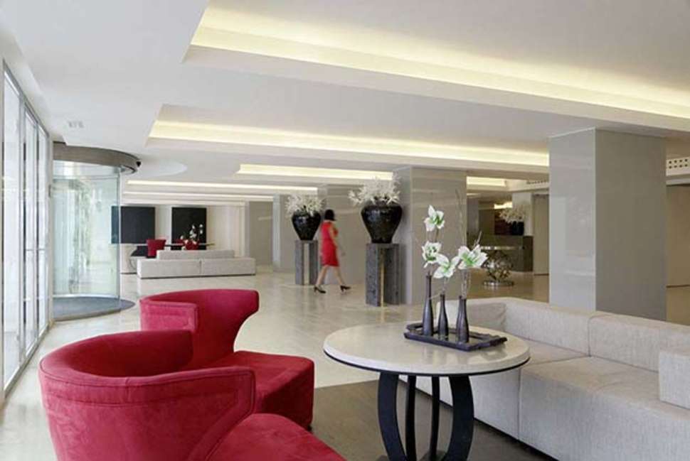 Een foto van het interieur van Allsun Hotel Bahia del Este