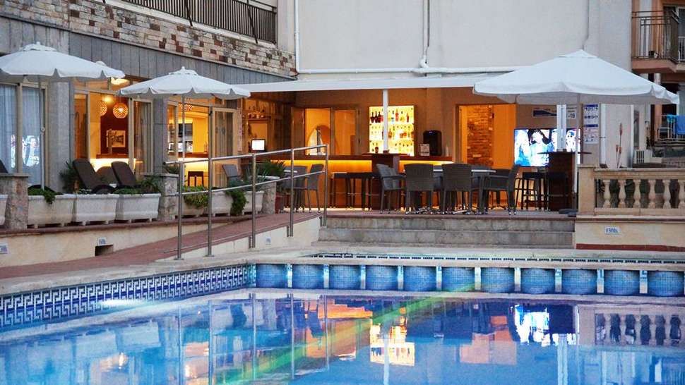 Een foto van een overzicht van Hotel Iris Mallorca