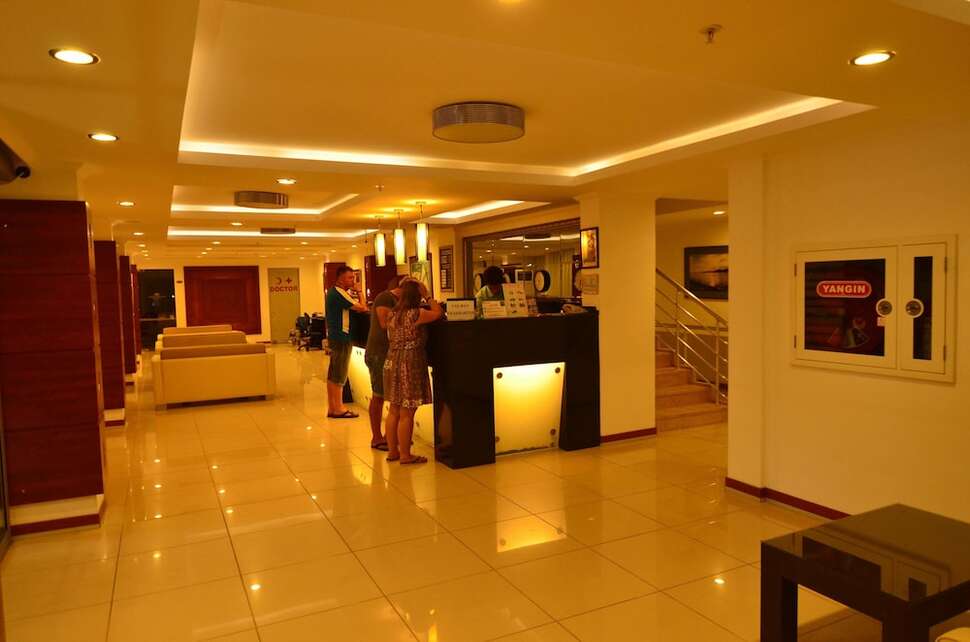 Een foto van het interieur van Citrus Plaza