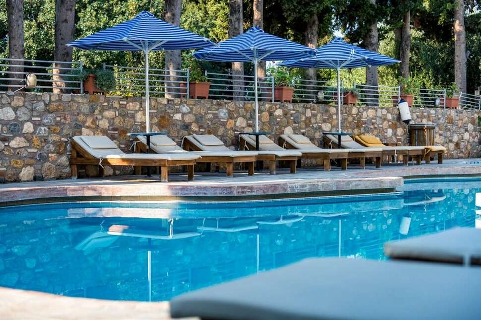 Een foto van het zwembad bij Sunny Days Hotel & Appartementen