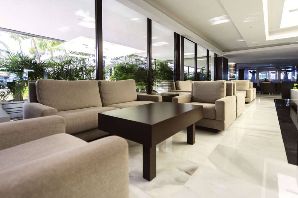 Een foto van het interieur van Spring Hotel Bitacora