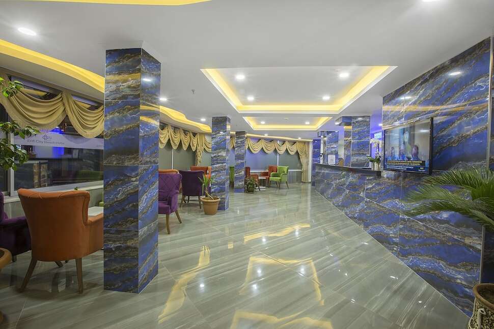 Een foto van het interieur van Arsi Enfi City Beach