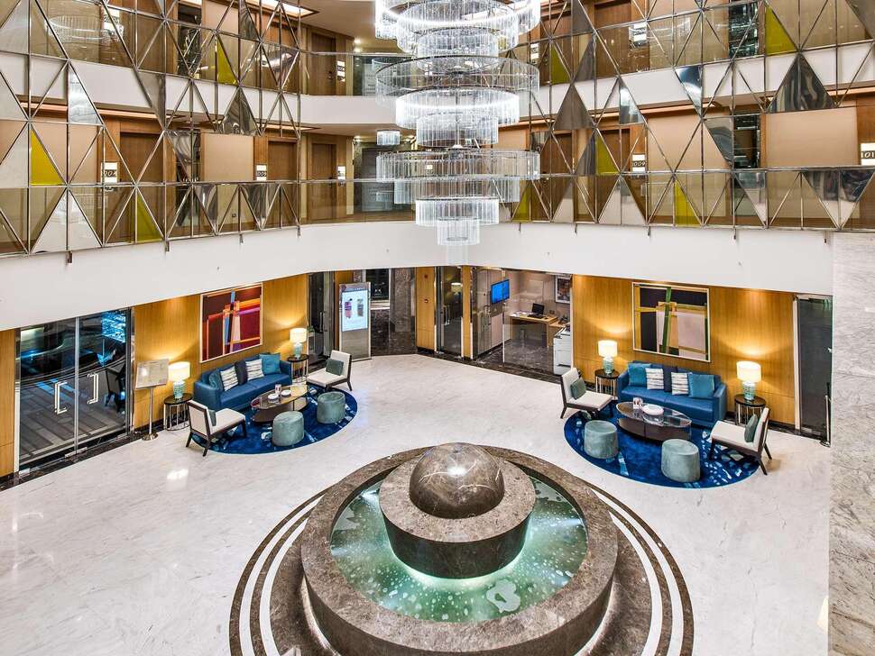 Een foto van het interieur van Elite World Marmaris Hotel