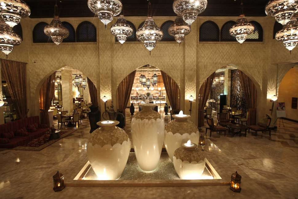 Ein Foto vom Innenbereich im Aldhafra Resort
