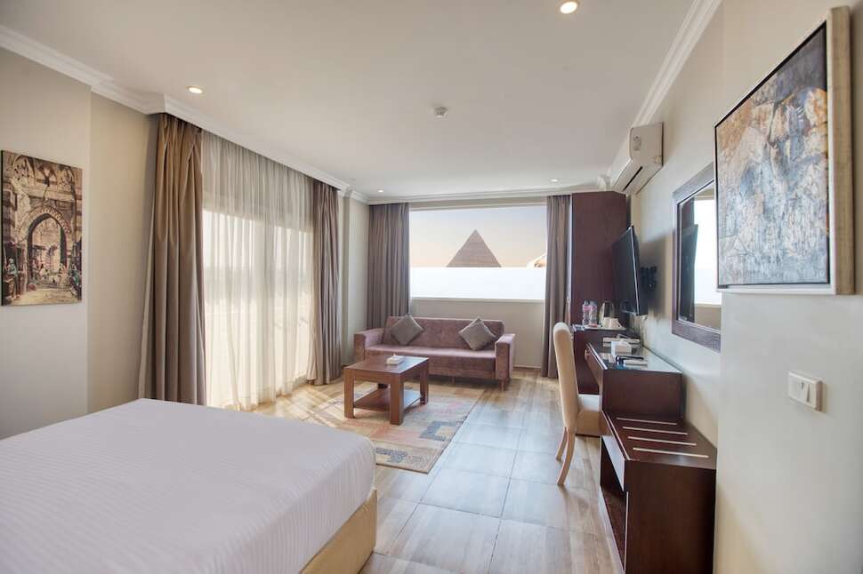 Een foto van Mamlouk Pyramids Hotel