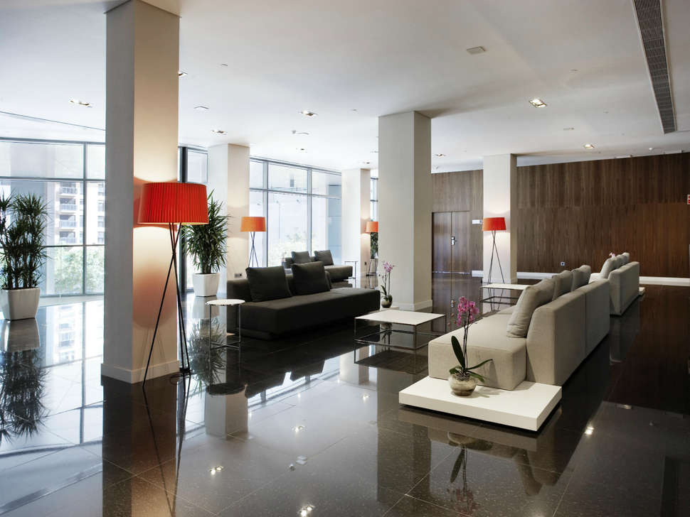 Een foto van het interieur van Primus Valencia