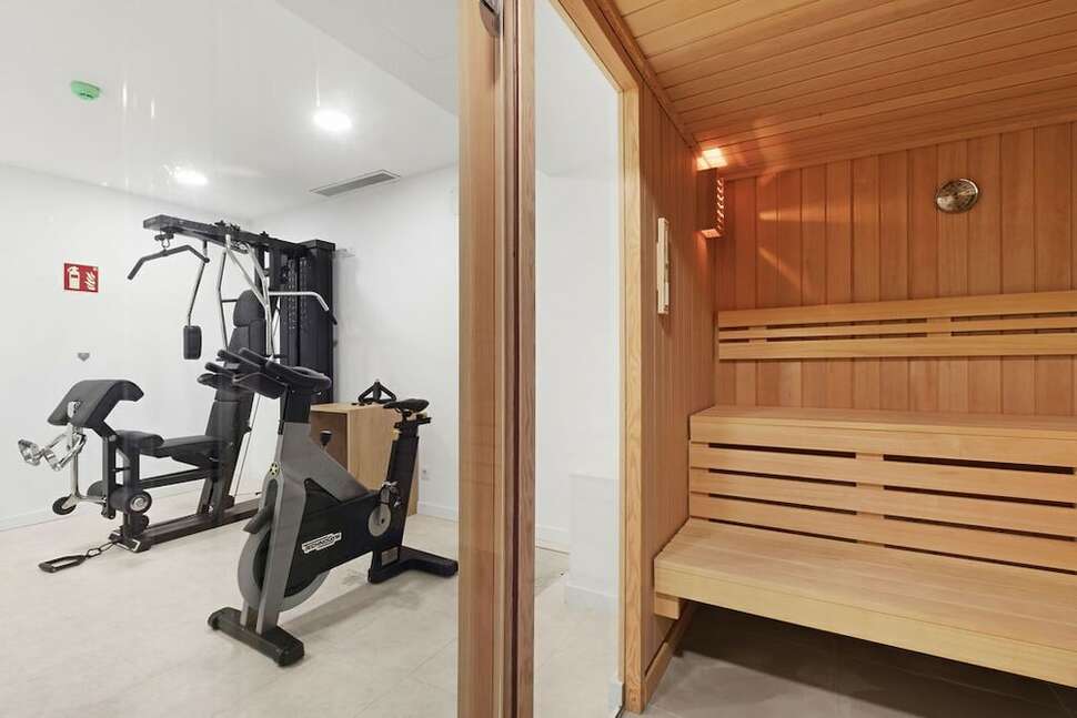 Een foto van de faciliteiten bij Hotel Sant Jordi