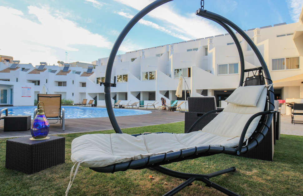 Een foto van het zwembad bij Hotel Lagoa