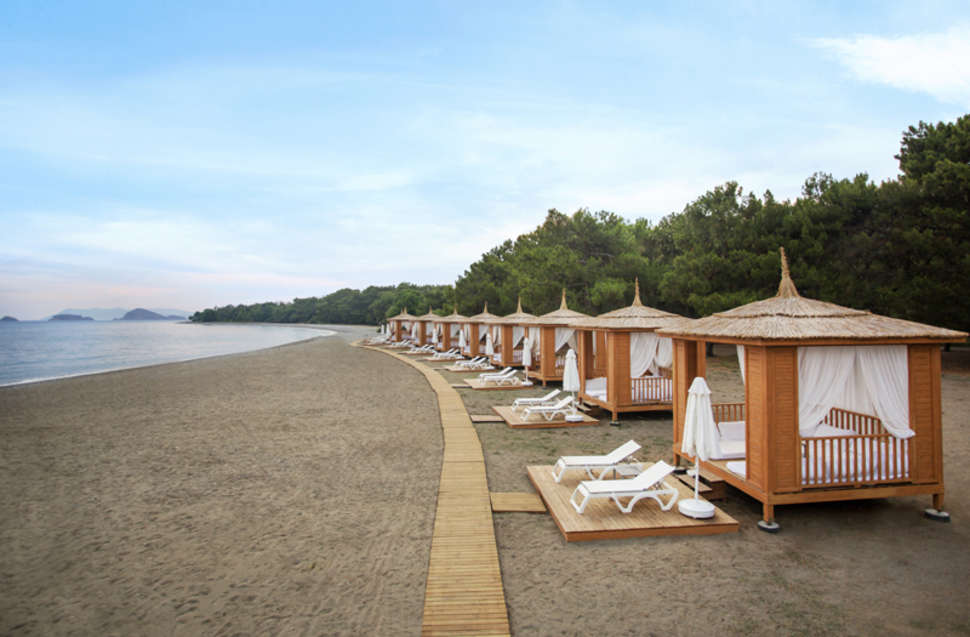 Een foto van het strand bij Akra Fethiye Tui Blue Sensatori