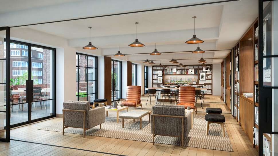 Ein Foto vom Innenbereich im Arlo SoHo Hotel