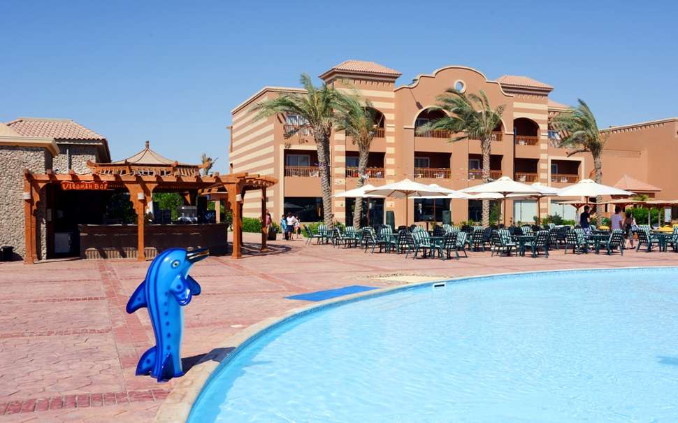 Een foto van het zwembad bij Charmillion Club Aquapark