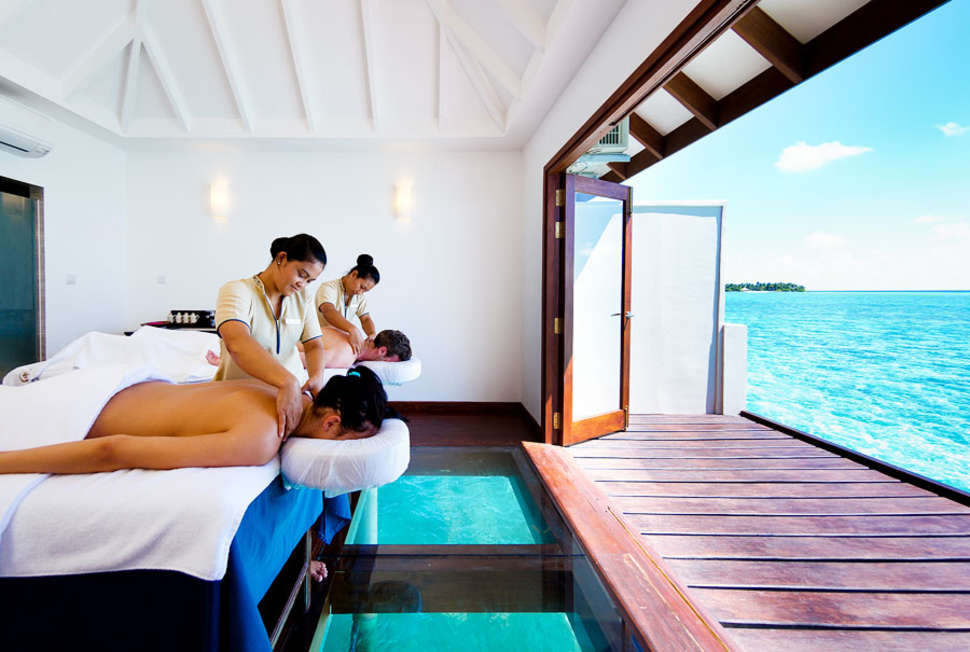 Ein Foto von den Einrichtungen im Summer Island Maldives