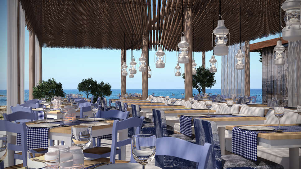 Ein Foto von den Einrichtungen im Marlita Beach Hotel Apartments