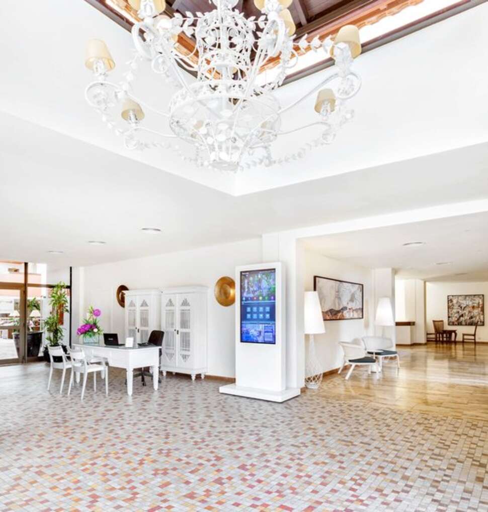Een foto van het interieur van Occidental Jandia Royal Level