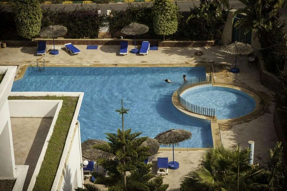 Een foto van het zwembad bij Residence Intouriste
