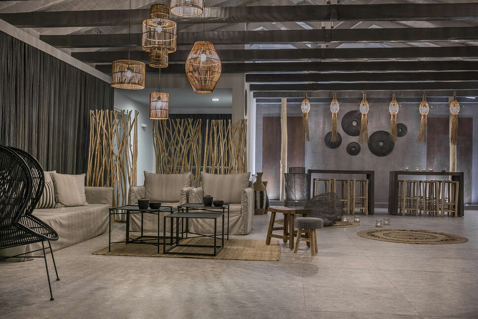 Een foto van het interieur van Avithos Resort