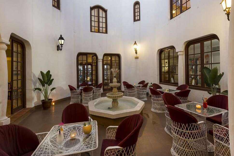 Een foto van het interieur van Hesperia Bristol Playa