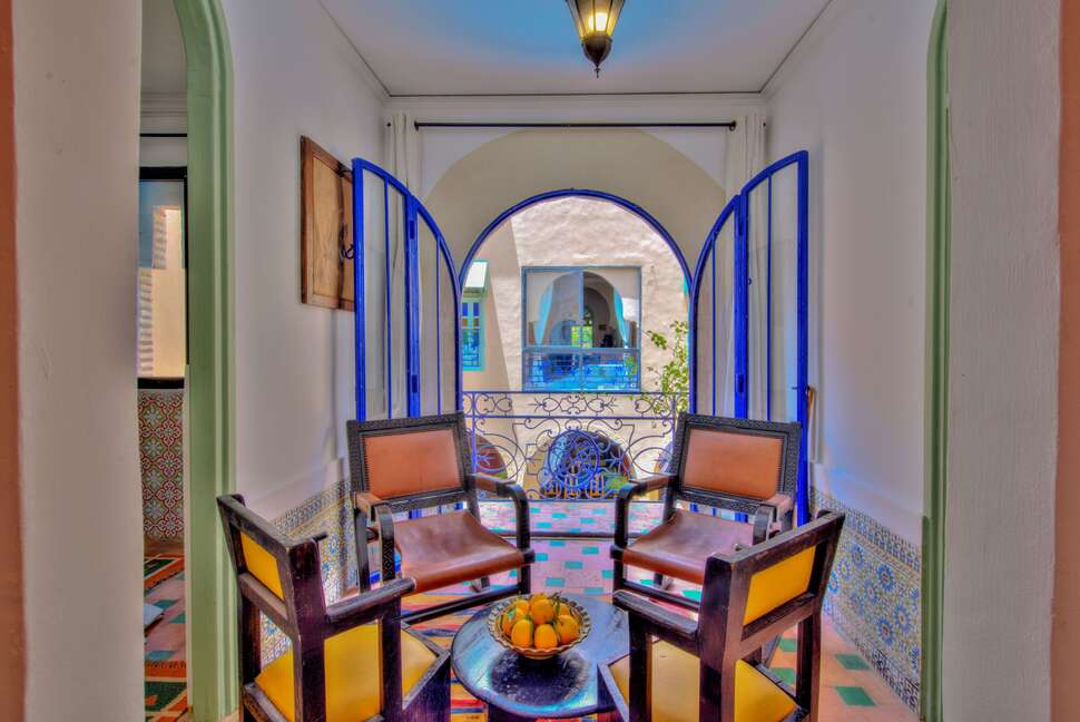 Een foto van Riad La Villa Bleue