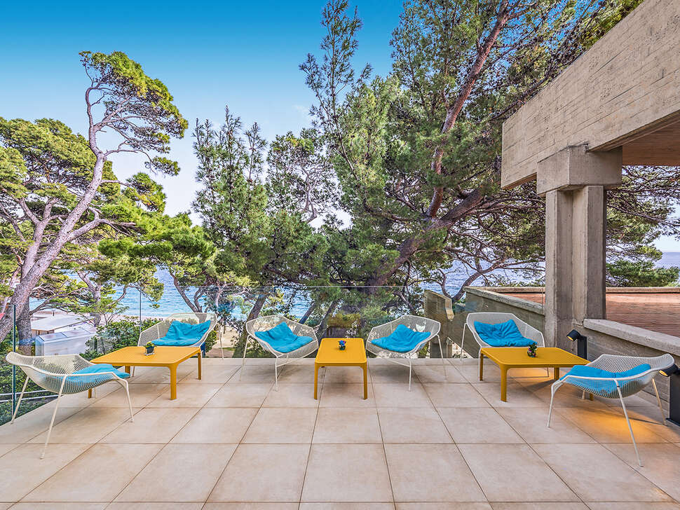 Ein Foto von den Einrichtungen im Bluesun Hotel Soline