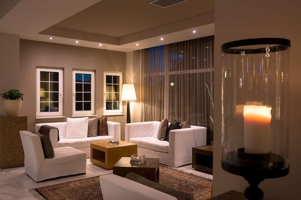 Een foto van het interieur van Dion Palace Beauty & Spa Resort