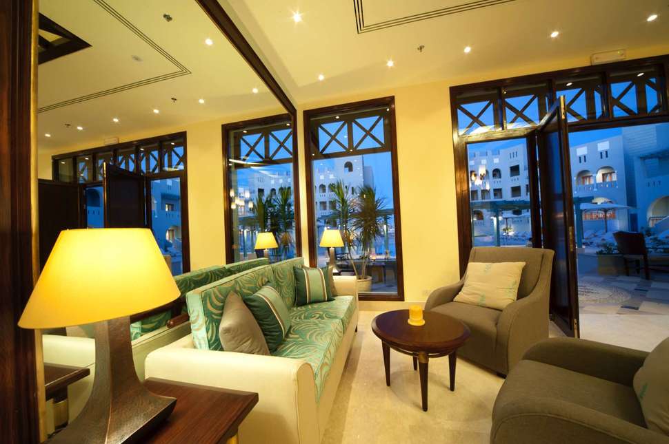 Een foto van het interieur van Fanadir Hotel El Gouna