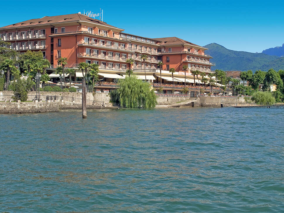Een foto van de buitenkant van Grand Hotel Dino