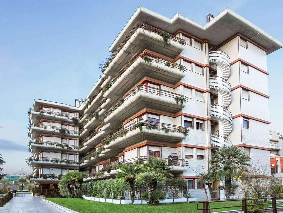Een foto van de buitenkant van Aparthotel Adagio Rome Vatican