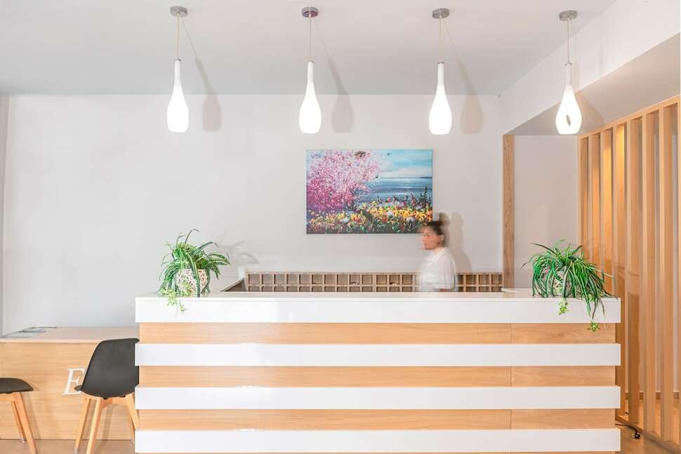 Een foto van het interieur van Ekati Mare Boutique Resort