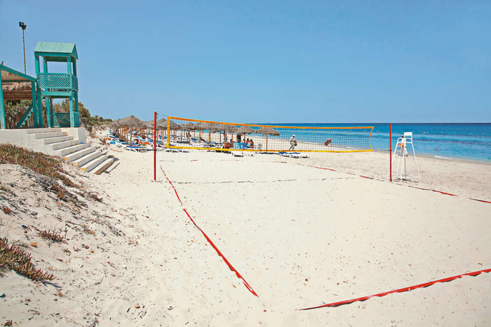 Een foto van het strand bij El Mouradi Cap Mahdia