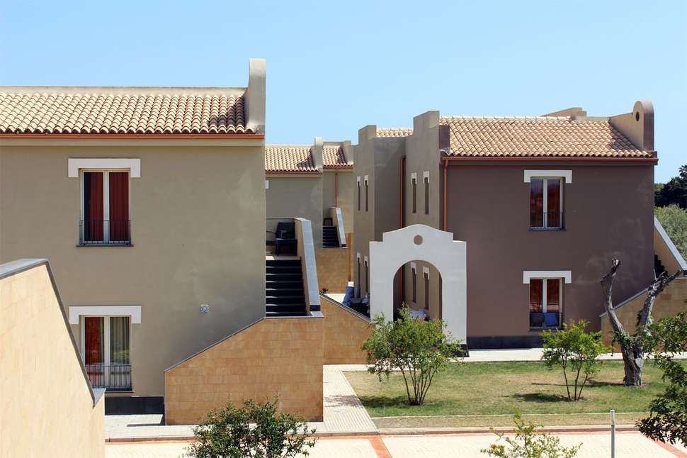 Een foto van de buitenkant van Le Residenze Archimede