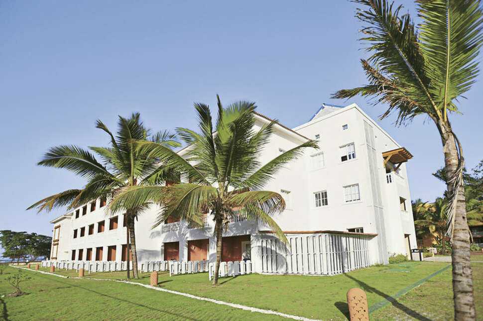 Ein Foto von der Außenansicht des Hotel Marien Puerto Plata