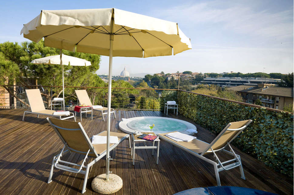Een foto van de faciliteiten bij Cardinal Hotel St. Peter