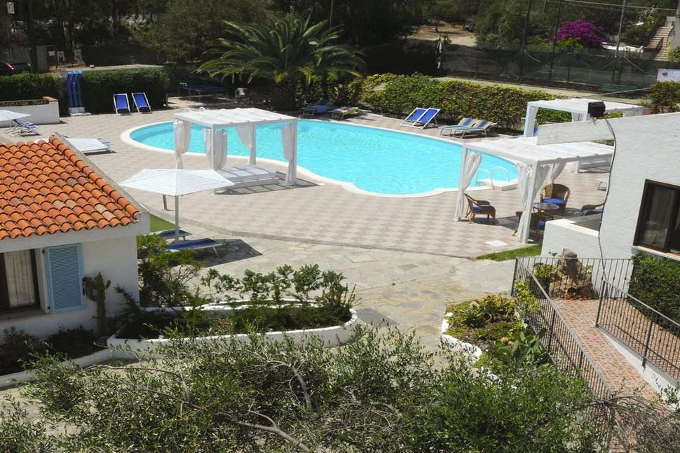 Een foto van een overzicht van Hotel Village Fior di Sardegna