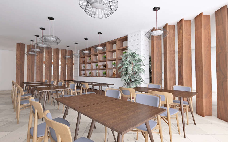 Een foto van het interieur van AP Victoria Sports & Beach