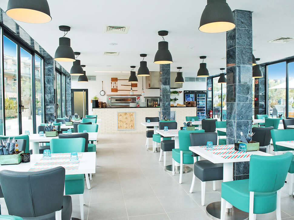 Een foto van de faciliteiten bij Vila Gale Lagos