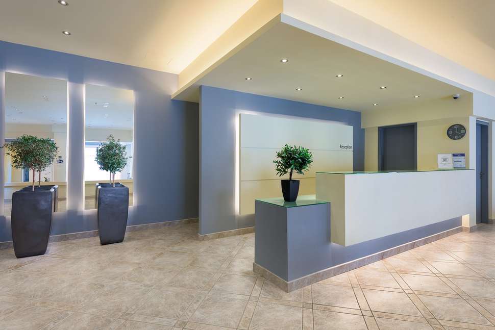Een foto van het interieur van Sun Beach Resort