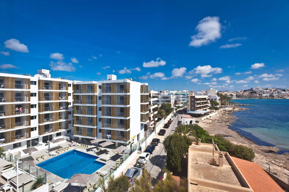 Ein Foto von einer Übersicht des Ryans Ibiza Apartments