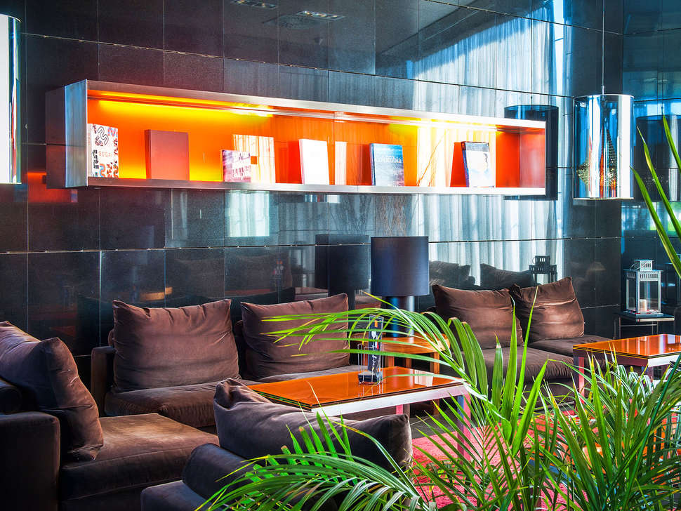 Een foto van het interieur van Alexandre Hotel Fira Congress