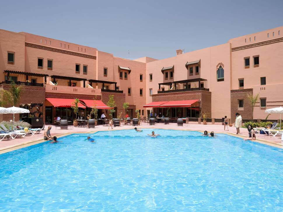 Een foto van een overzicht van Ibis Marrakech Palmeraie