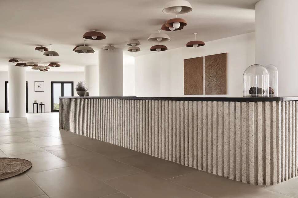 Een foto van het interieur van Orama Hotel & Spa