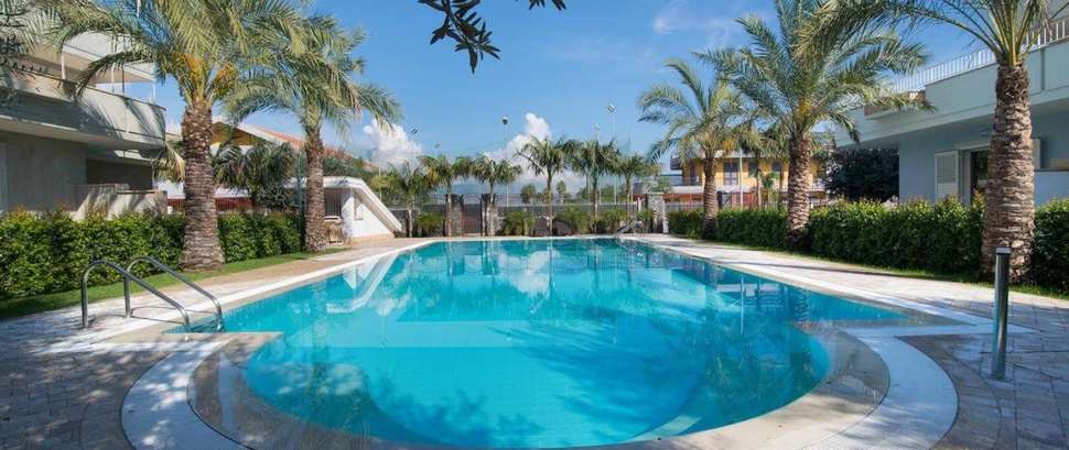 Een foto van het zwembad bij Villa Galati Resort