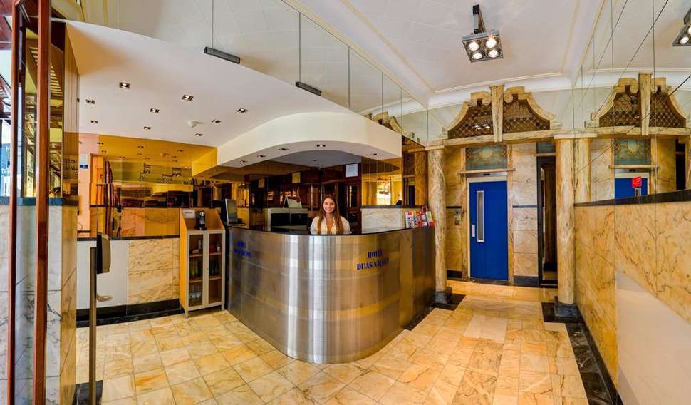 Een foto van het interieur van Hotel Duas Nacoes