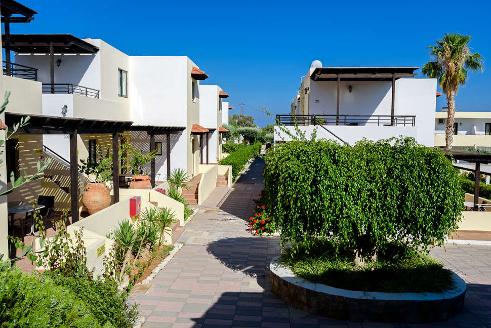 Een foto van de buitenkant van Pefkos Village Resort
