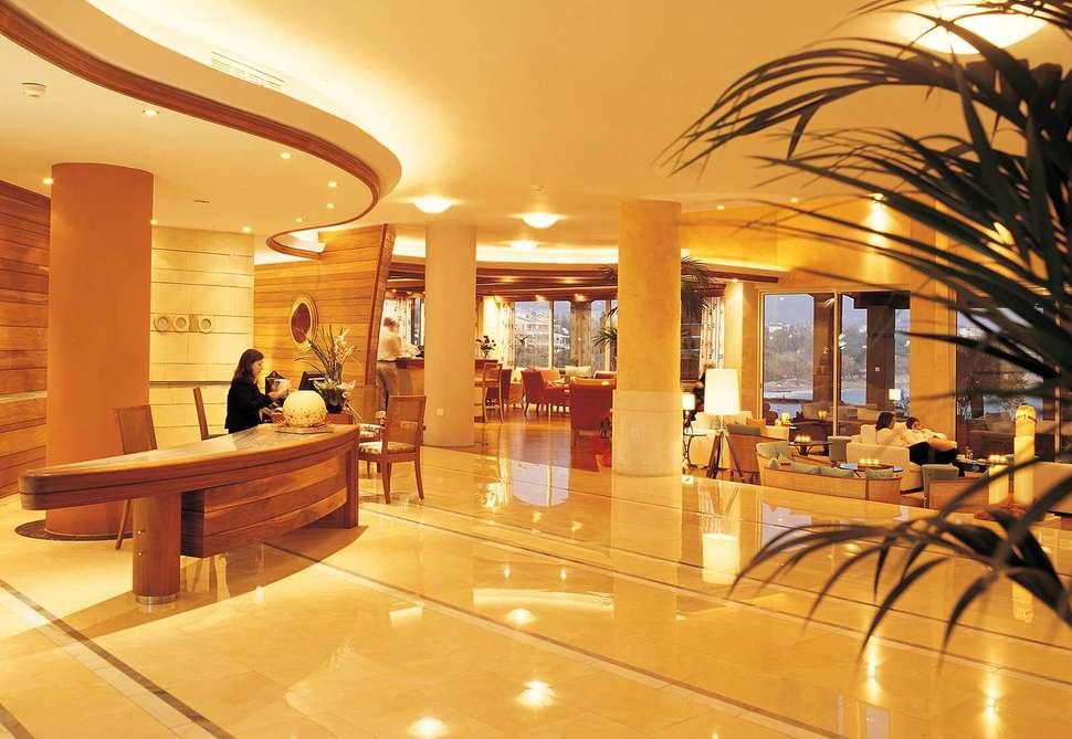 Een foto van het interieur van Thalassa Boutique Hotel & Spa